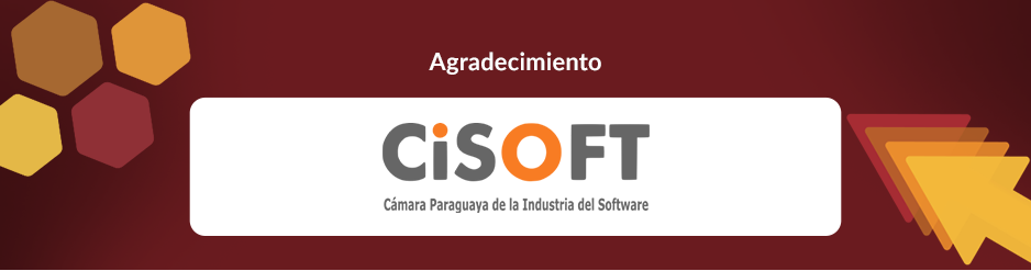 Agradecimiento a la CÃ¡mara Paraguaya de la Industria del Software (CISOFT)